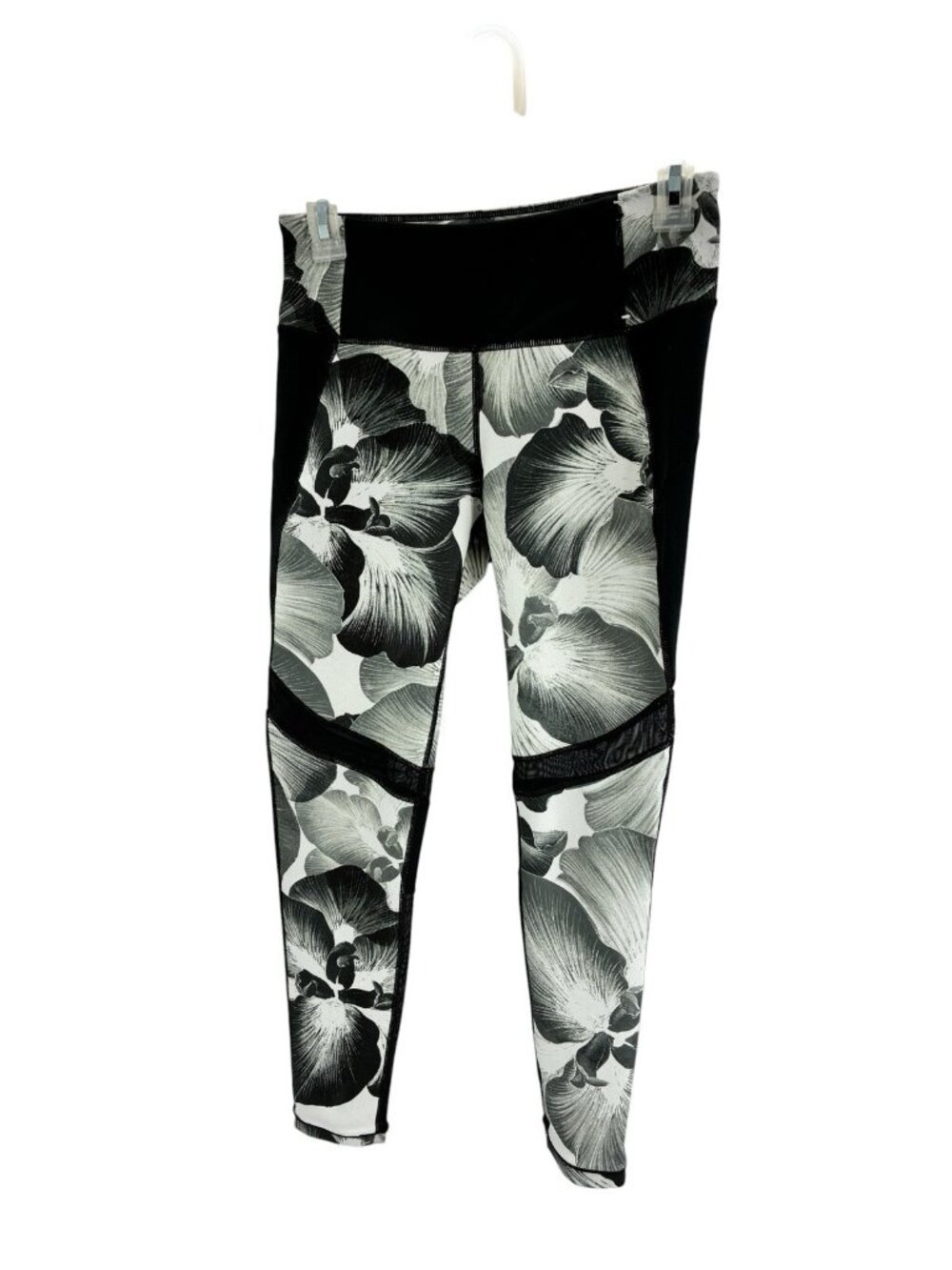 Calia Carrie Underwood Womens Small Floral Leggings Mesh Panel Activewear